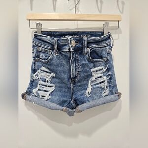 American Eagle Outfitters Ripped Jean Shorts